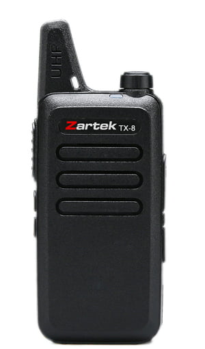 Zartek TX-8 SINGLE two-way radio, UHF handheld transceiver