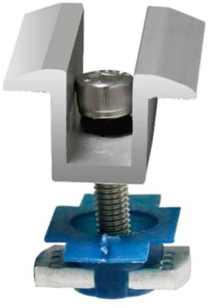 Titan Grasol 35mm Mid Clamp For Solar Panel Mounting – New