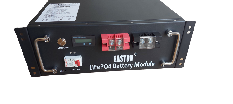 Easton 24V 100Ah (2.56kwH 25.6V) Lithium Battery LiFePO4 Rack Mount