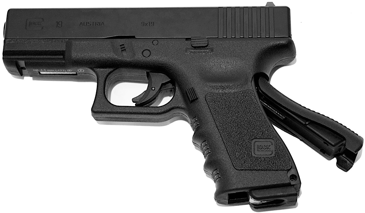 Glock 19 Metal Slide | 4.5mm BB | CO2 BB Gas Gun | Non-Blowback