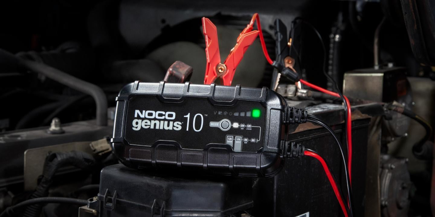 Noco Genius 6V/12V 10-Amp Smart Battery Charger