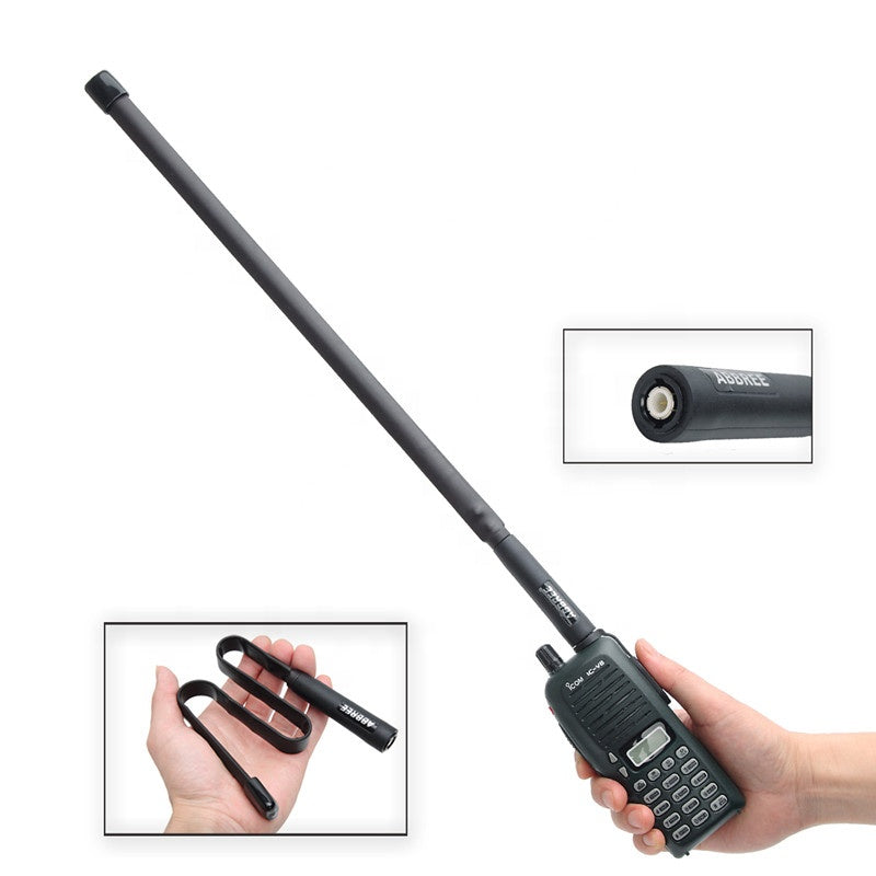 Tactical Antenna 48cm SMA-Female Tactical Antenna VHF/UHF Two Way Radio