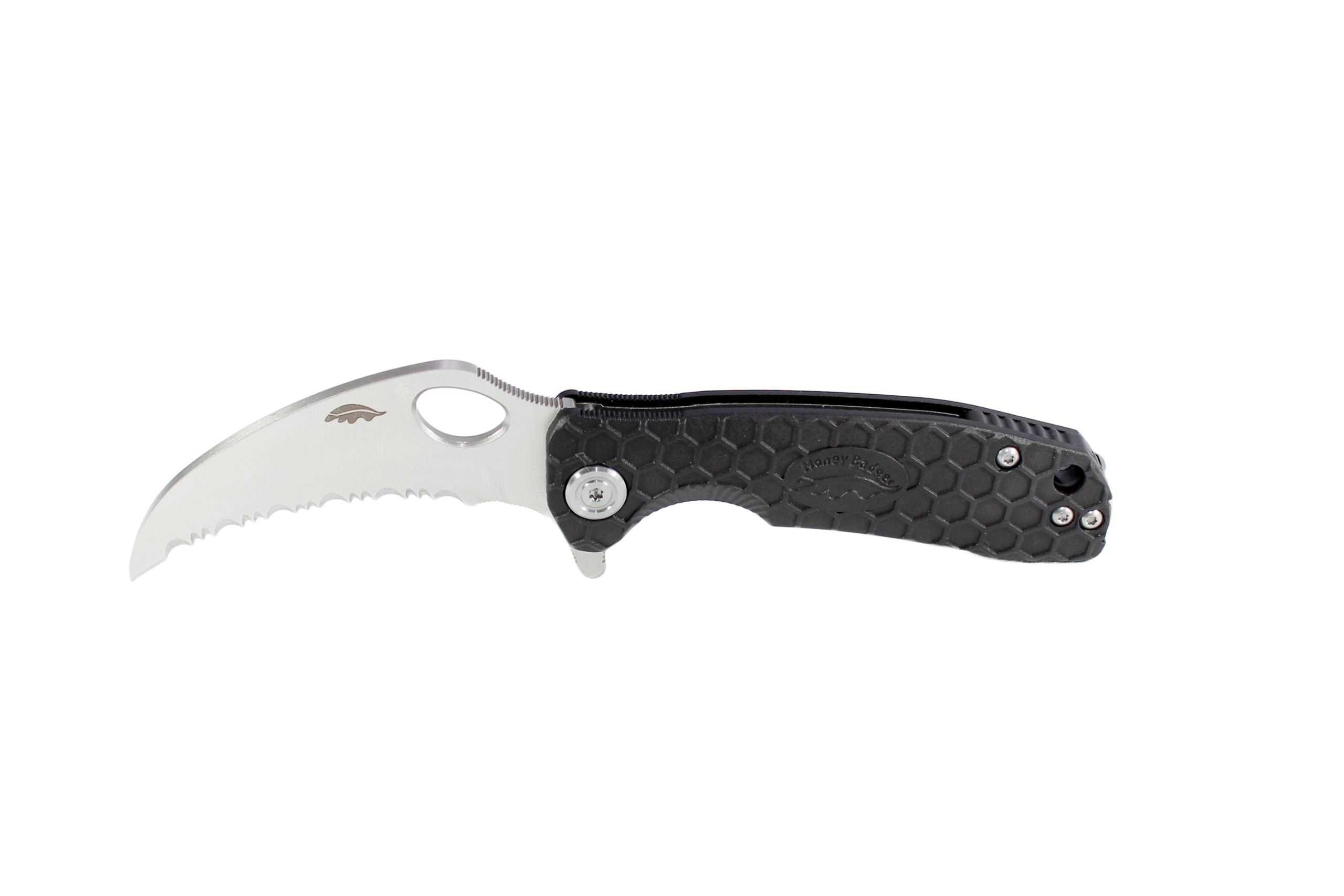 Honey Badger Claw L/R Large - Black Serrated