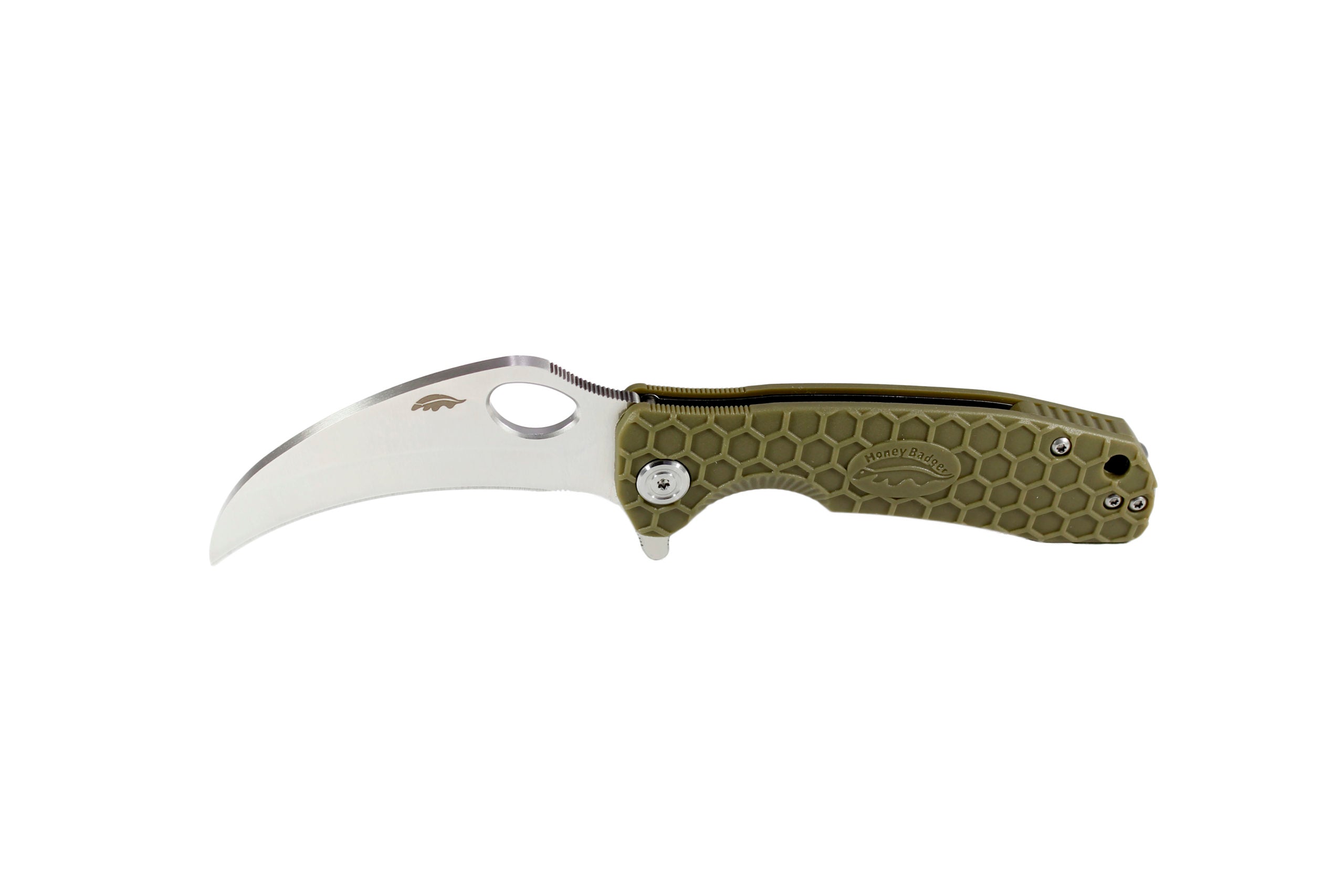 Honey Badger Claw L/R Large - Green Plain