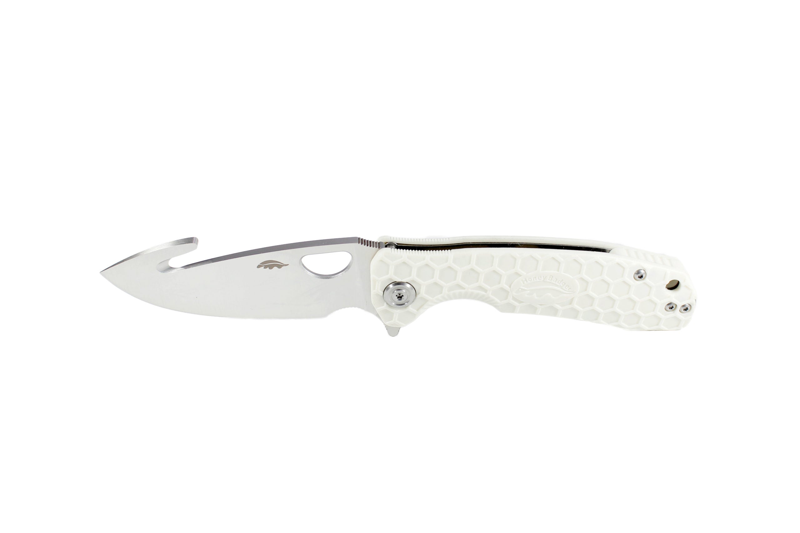 Honey Badger Hook L/R  Large - White