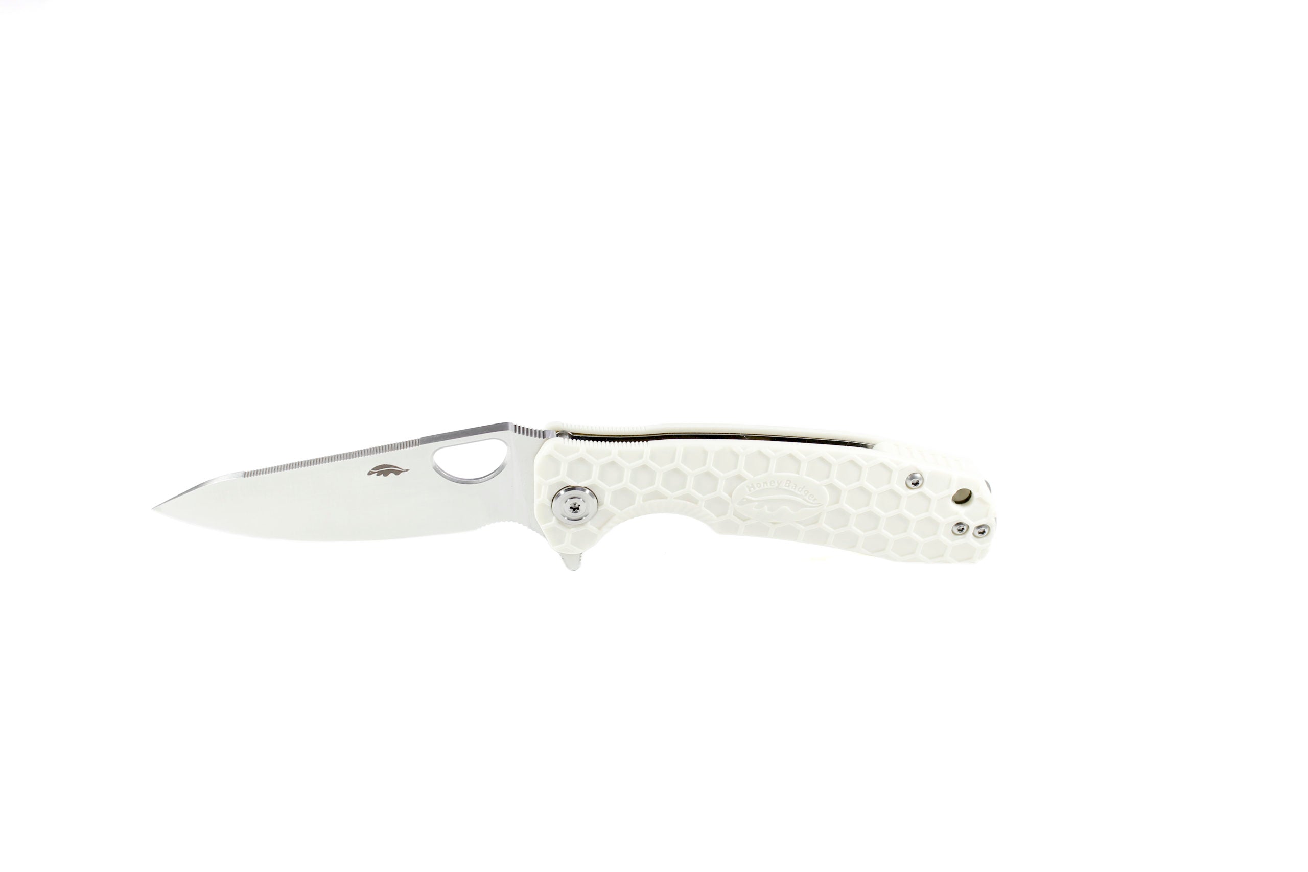 Honey Badger Leaf L/R Med - White