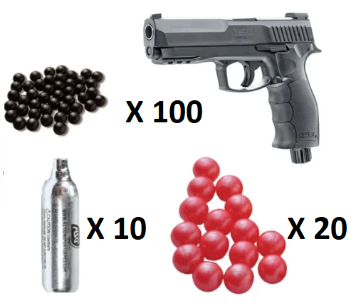 Umarex T4E HDP 50 Home Self Defence Pistol | 50Cal Shooter | Complete Kit 2