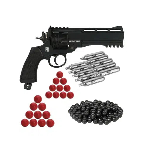First Strike Roscoe Defence Revolver 50cal | 6 Shots COMBO KIT