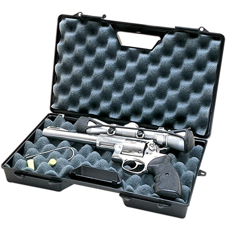 MTM808 Compact Single Handgun Case Up to 8.5 Inch Revolver with Scope