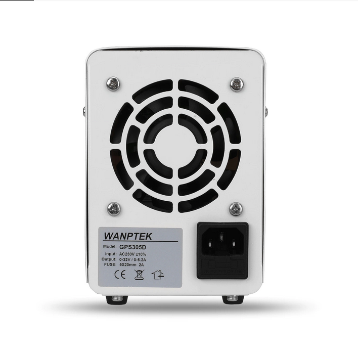 Wanptek GPS605D Switch DC Power Supply Digital Display Adjustable Laboratory Power Source 60VDC 5A