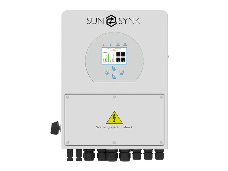 SYK-SSHI009 | SunSynk Hybrid Inverter 3.6kW + Dongle | 5 Year Warranty