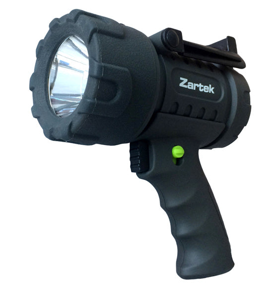 Zartek Mega Bright Spotlight, V5 LED, 750lm, Rechargeable