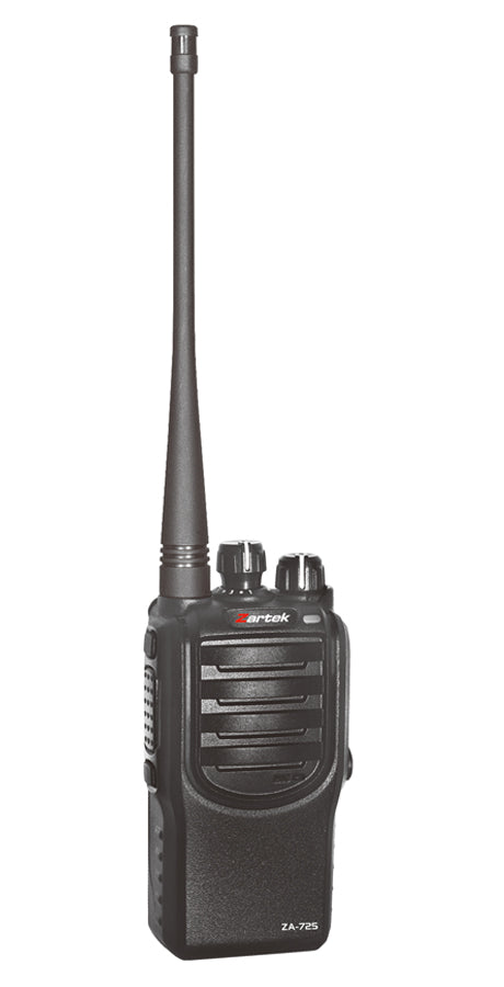 Zartek ZA-725 PMR UHF handheld transceiver with drop- in charger