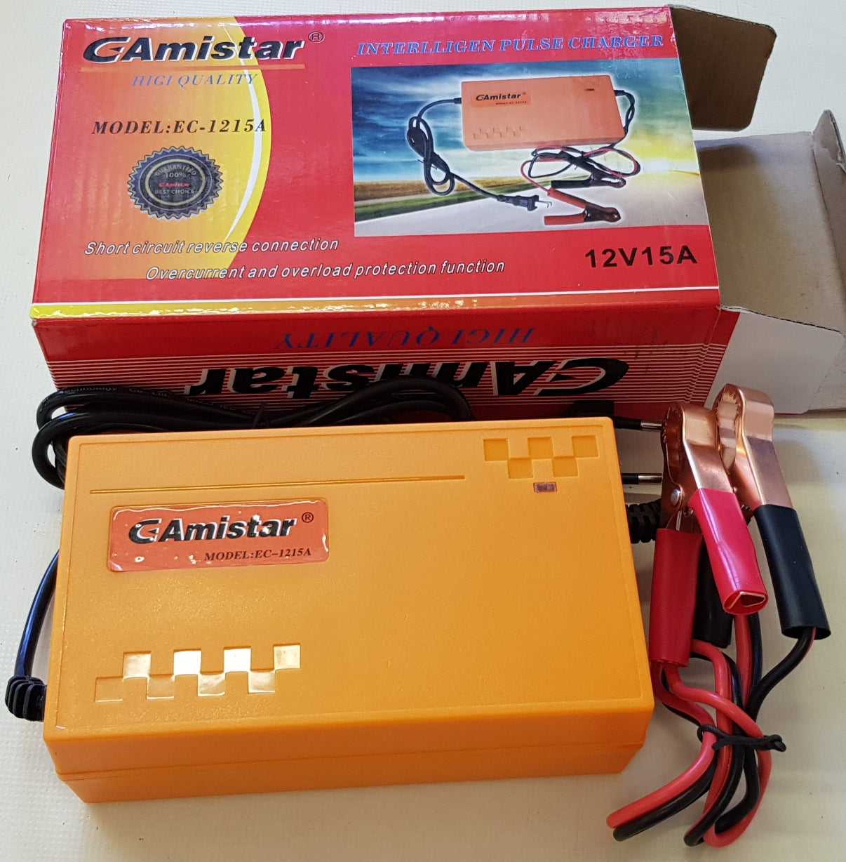 G-Amistar 12v 15A Intelligent Pulse Charger