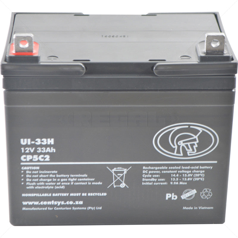 Deep Cycle Battery - 12V 33AH SLA