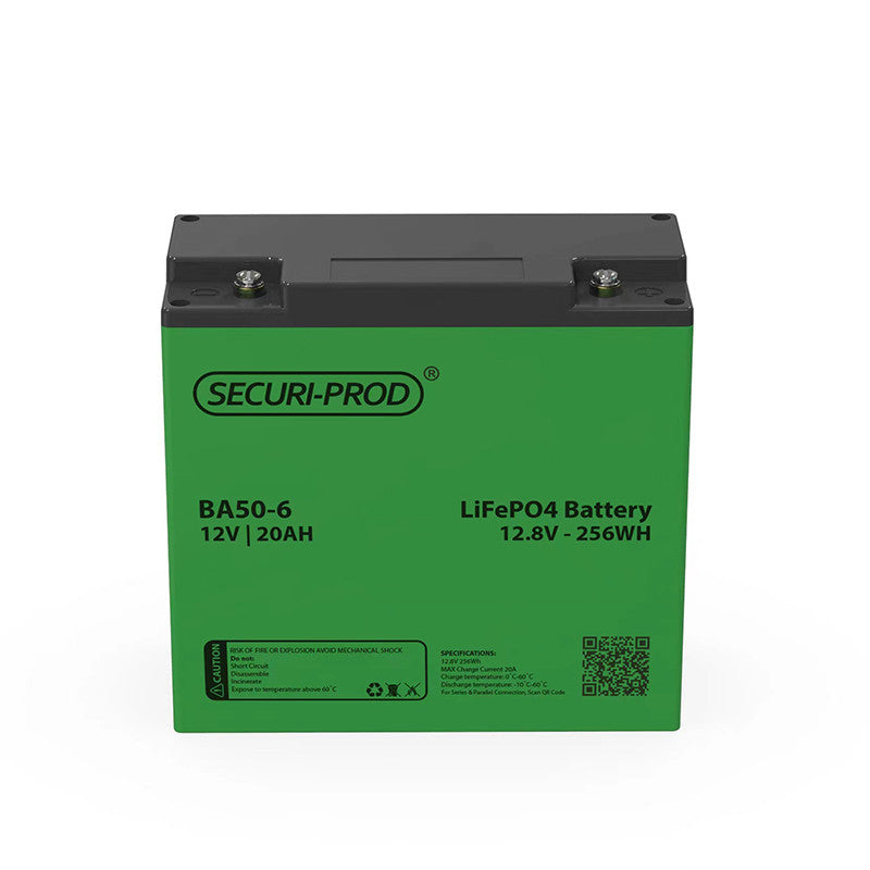 Deep Cycle Battery Lithium 12V20AH Securi-Prod