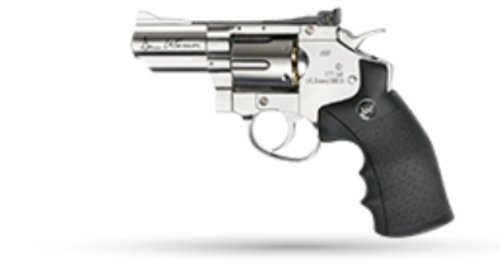 DAN WESSON 2.5" FULL CHROME REVOLVER | 4.5mm BB | CO2 | CO2 BB Gas Gun - Security and More