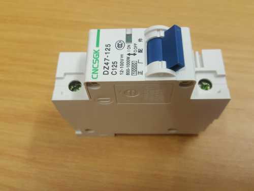 Dc Circuit Breaker 125a |12-100v Dc | 800-1000w | Solar Circuit Breaker - Security and More