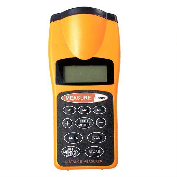 Digital Ultrasonic and Laser Point Distance Measure - Security and More