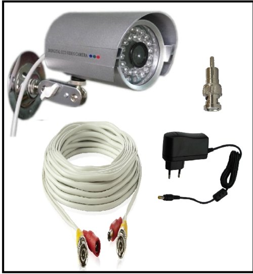 Diy Camera Kit With 30m Cable Just Plug And Play - Security and More