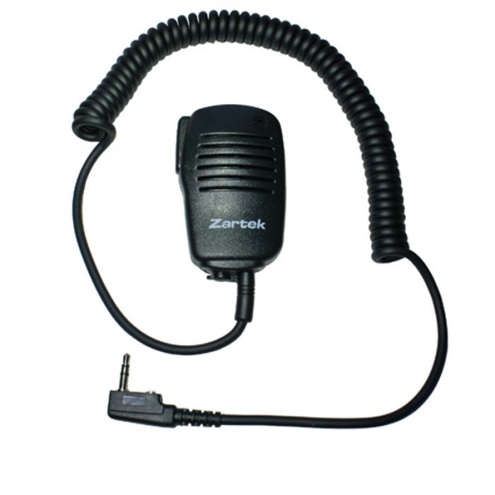 Zartek ZA-748 Single Pin  Lapel Speaker Microphone