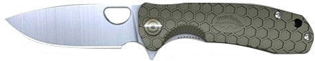 Honey Badger Small Folding Knife - Green