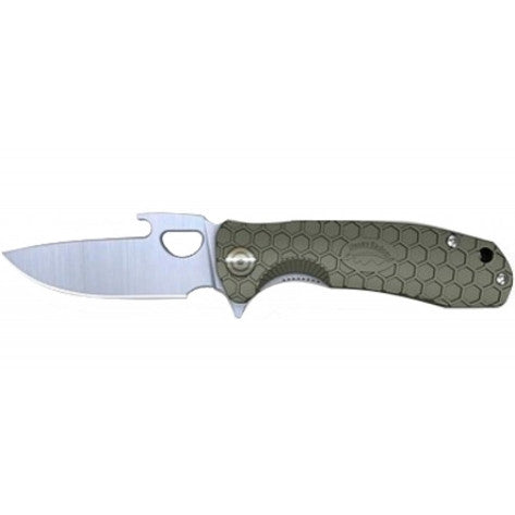Honey Badger Opener Folding Knife - Large, Green