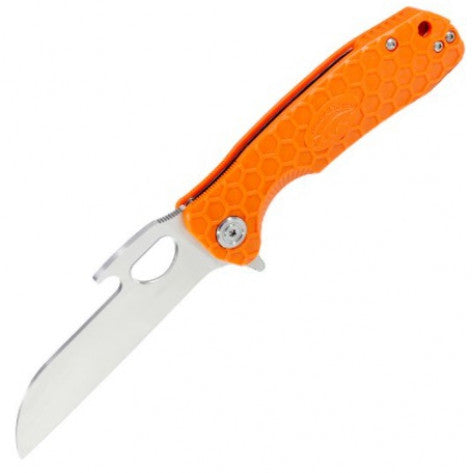 Honey Badger Tong Large Folding Knife - Orange