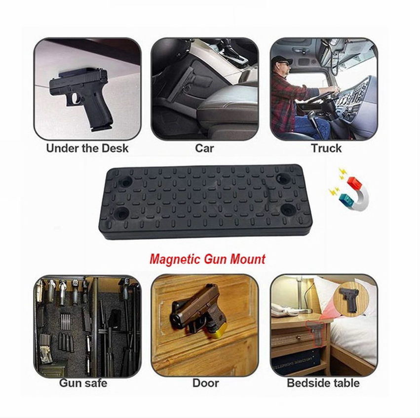 2 Pack Security & More Gun Magnet Up to 20KG