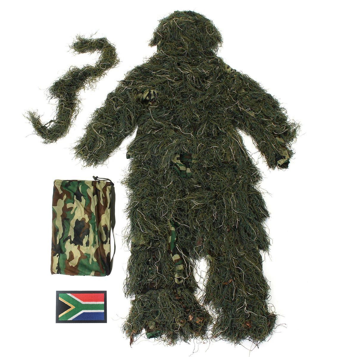 Ghillie Suit P.L.A. Camouflaged Clothing