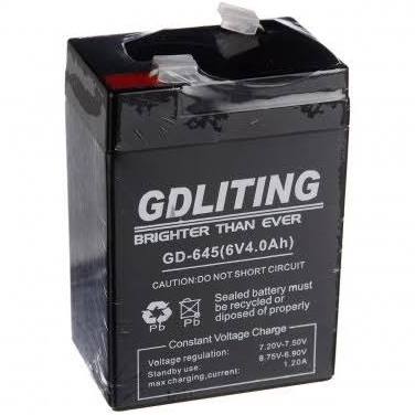 Gd6 Remote Battery GD Battery 6V 4AH Lead-Acid(Replacement for Magneto & other devices)