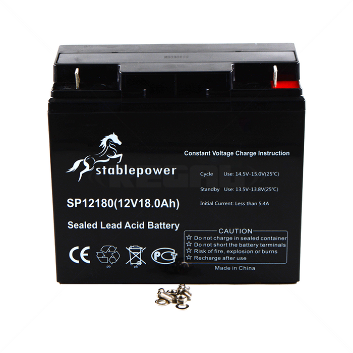 Stable Power Stable Power 12V DC 18Ah Sealed Lead Acid Battery