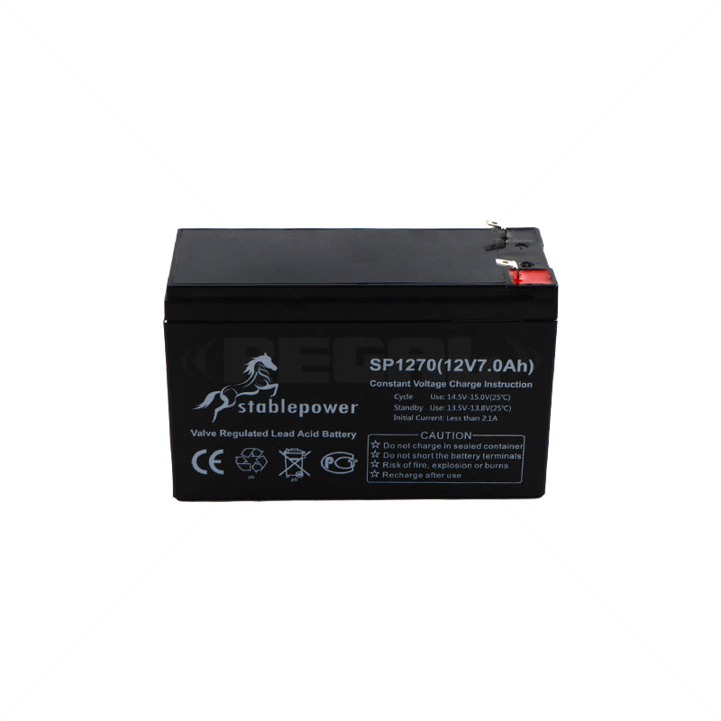 Stable Power 12VDC 7Ah Sealed Lead Acid Battery