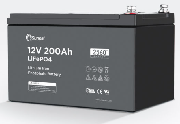 Sunpal LiFePO4 Battery 12V 200Ah