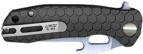 Honey Badger Medium Opener Folding Knife - Black