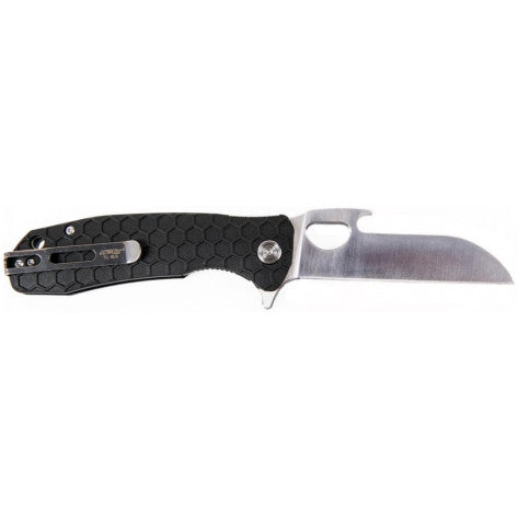 Honey Badger Tong Large Folding Knife - Black