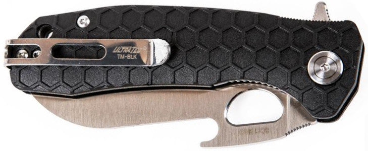 Honey Badger Tong Large Folding Knife - Black