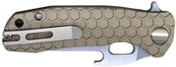 Honey Badger Large Opener Folding Knife - Tan