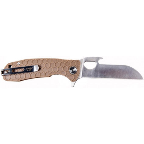 Honey Badger Tong Medium Folding Knife - Tan