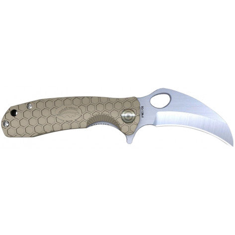 Honey Badger Claw Small Folding Knife - Tan