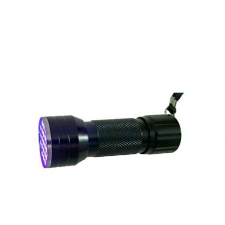 Zartek UV Flashlight, Scorpion Detection, 21 LED , Aluminium, 3 AAA batteries incl ZA-493