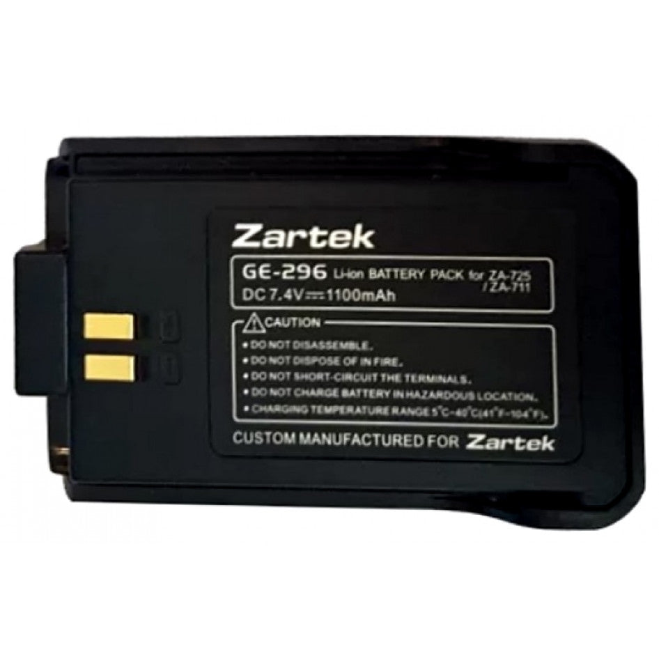 Zartek ZA-725 / 711 Spare Li- ion battery pack 7.4V 1100mAH