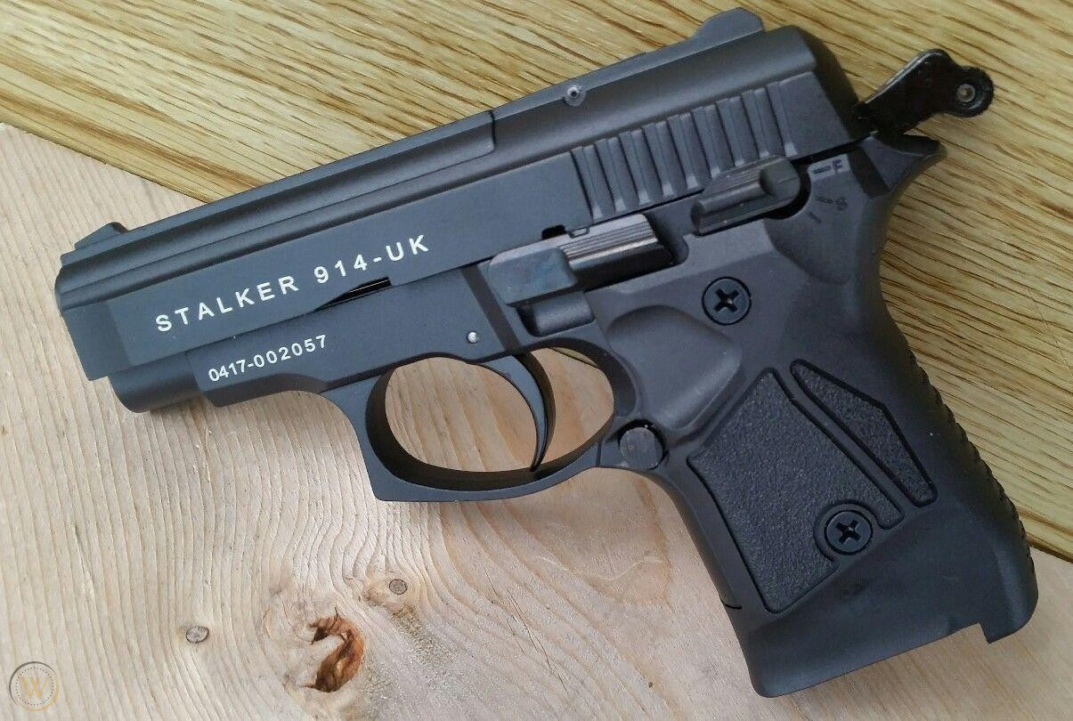 Zoraki 914 Blank Gun Black